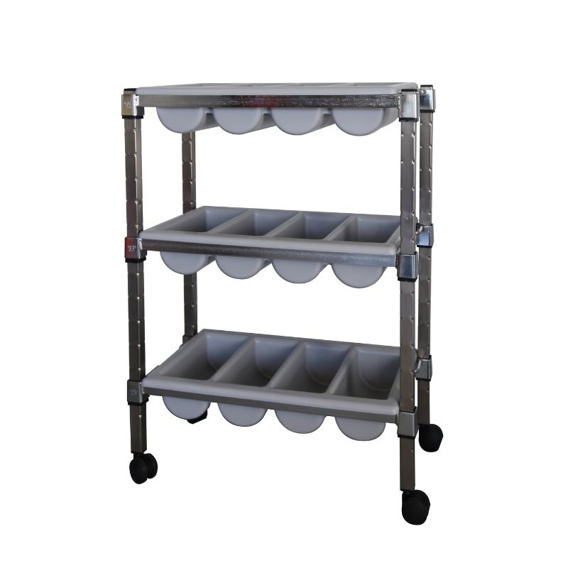 mantova cutlery trolley