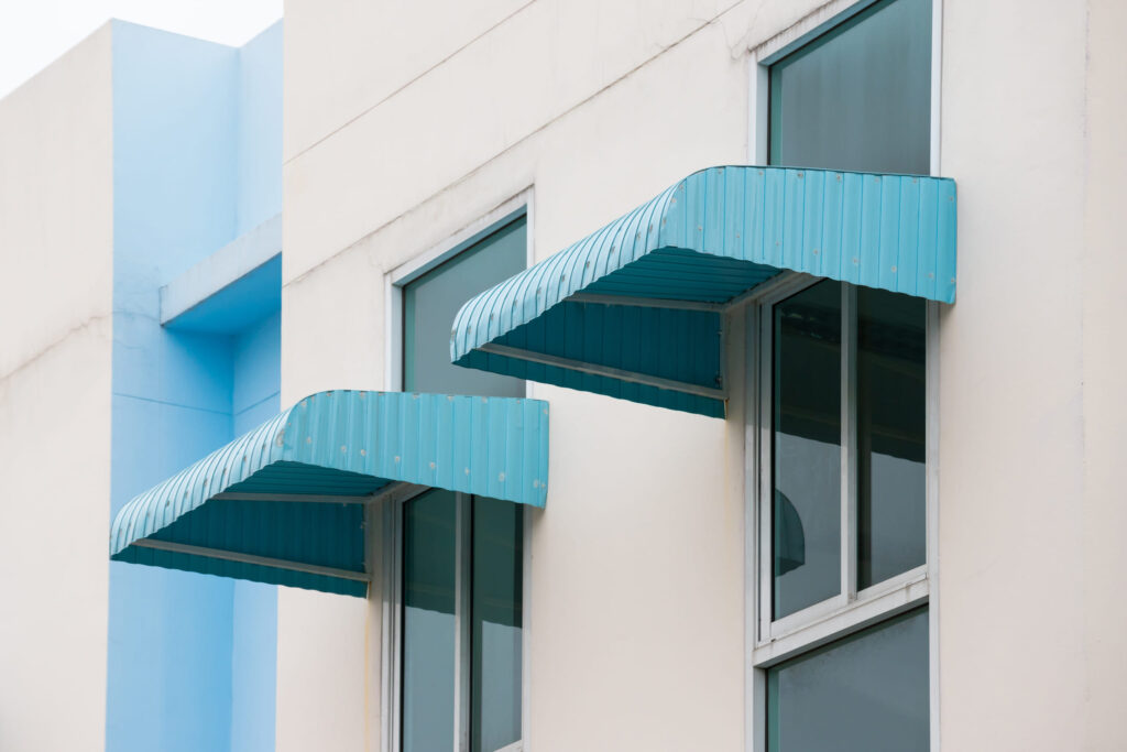 aluminum window hood - marko nsw