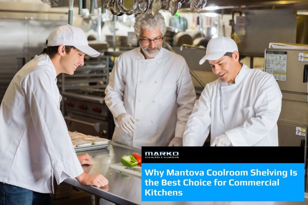 mantova cool room shelving for commercial kitchens
