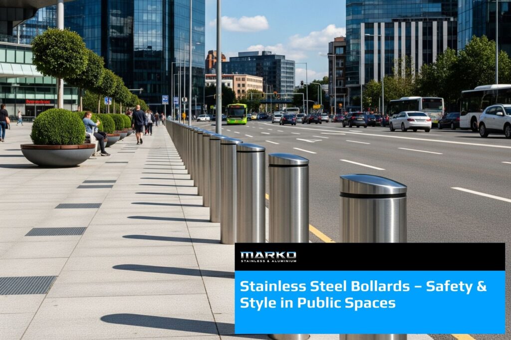 Stainless Steel Bollards – Safety & Style in Public Spaces