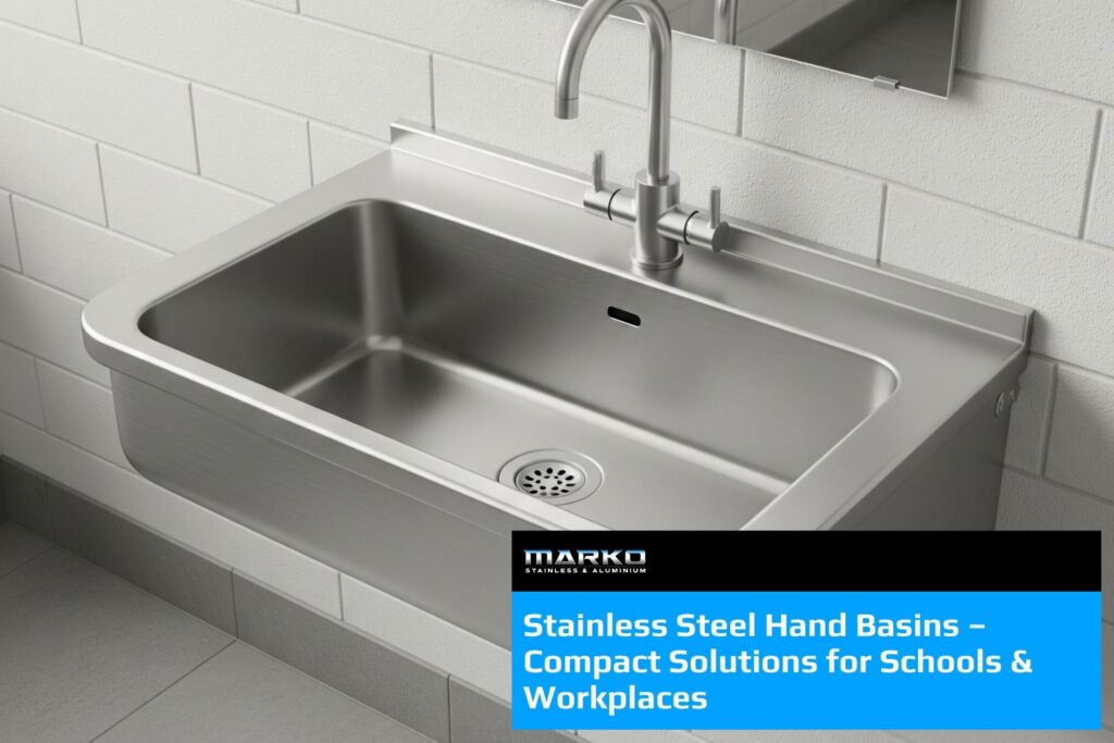Stainless Steel Hand Basins – Compact Solutions for Schools & Workplaces