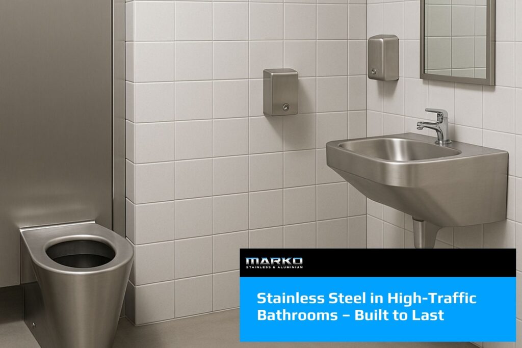 Stainless Steel in High-Traffic Bathrooms – Built to Last