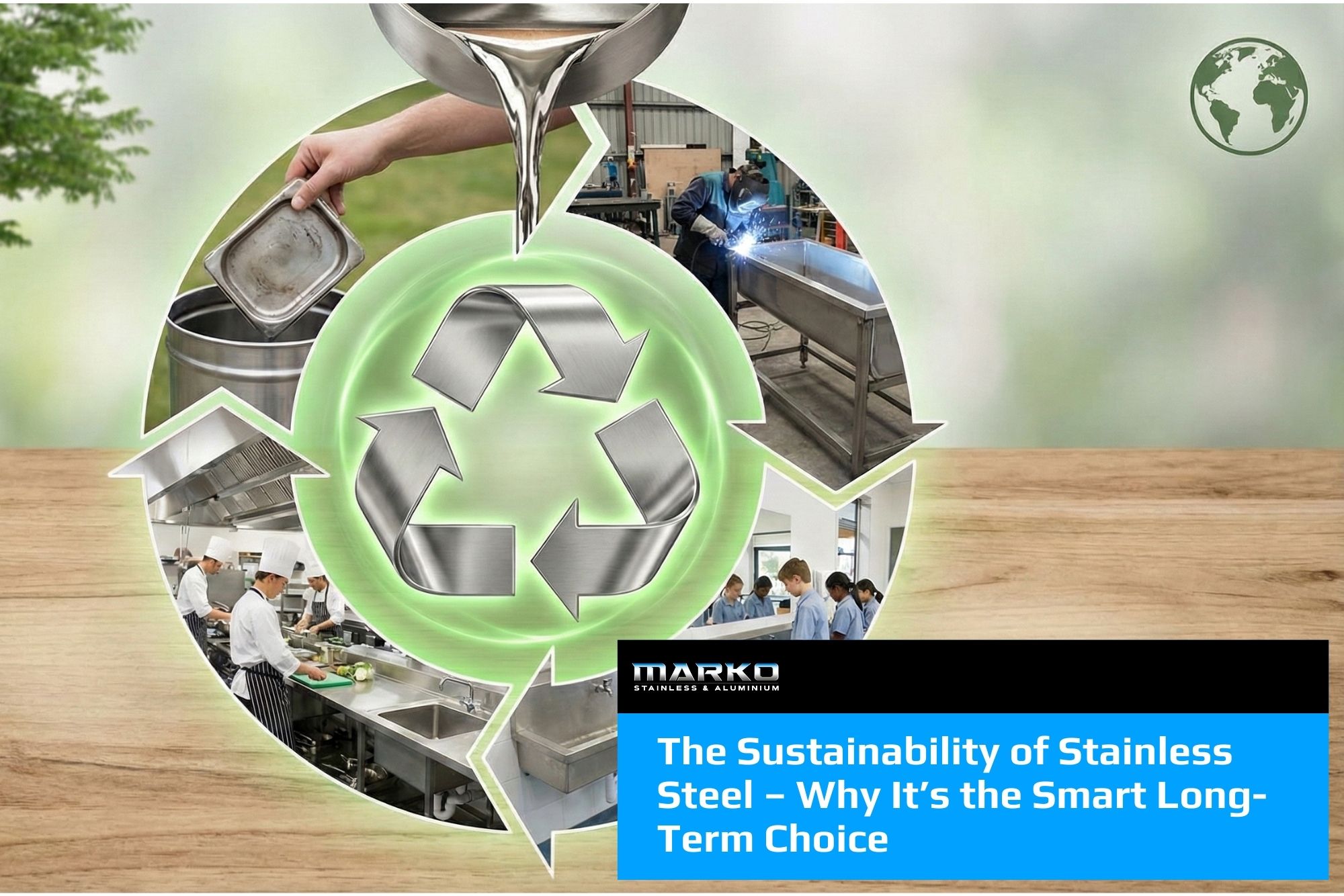 The Sustainability of Stainless Steel – Why It’s the Smart Long-Term Choice
