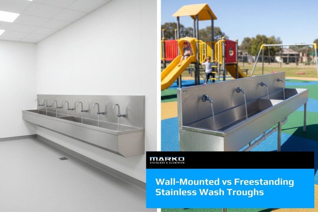 Wall-Mounted vs Freestanding Stainless Wash Troughs