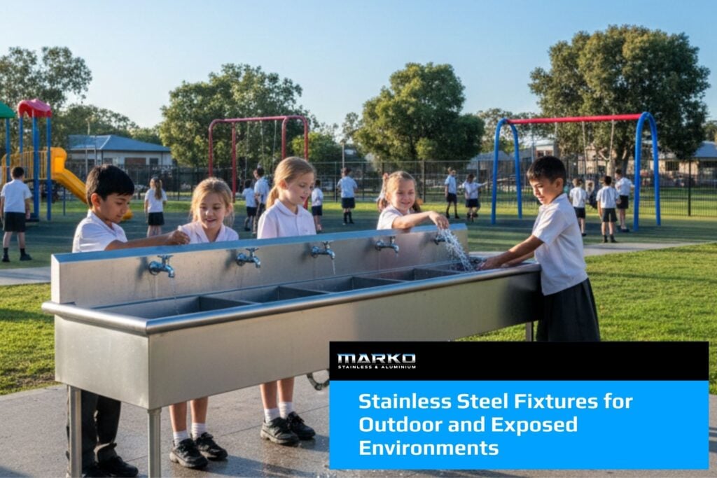 Stainless Steel Fixtures for Outdoor and Exposed Environments