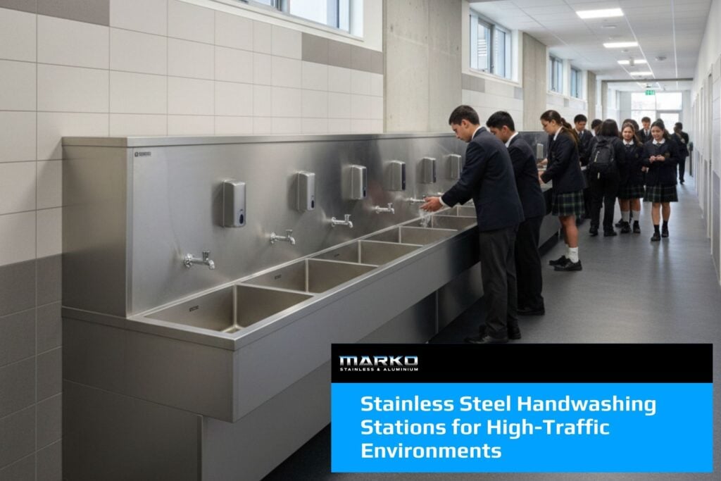 Stainless Steel Handwashing Stations for High-Traffic Environments