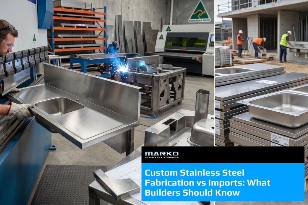 Custom Stainless Steel Fabrication vs Imports: What Builders Should Know