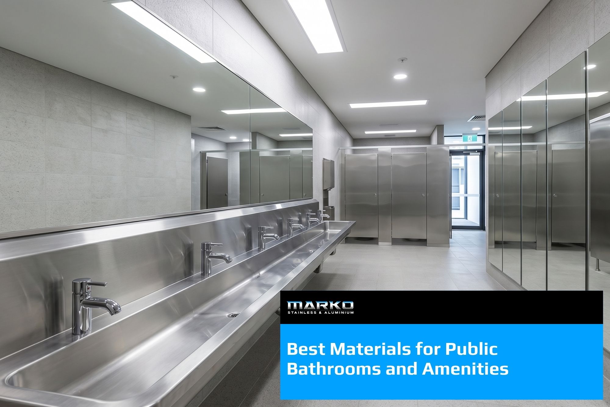 Blog - Best Materials for Public Bathrooms and Amenities