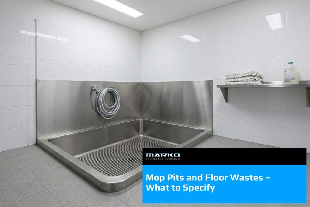 Mop Pits and Floor Wastes – What to Specify