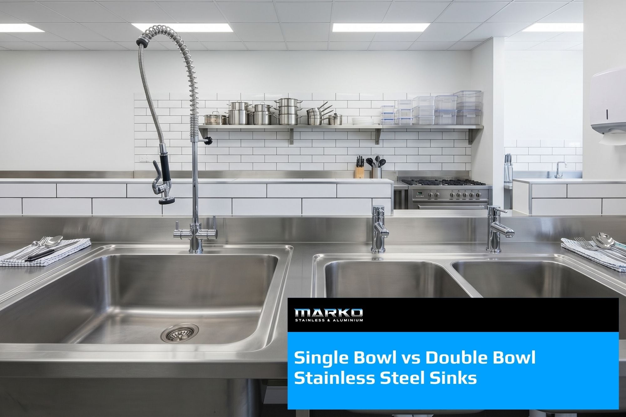 Blog - Single Bowl vs Double Bowl Stainless Steel Sinks