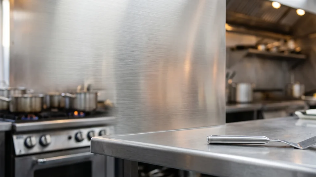 Stainless Steel Splashbacks -