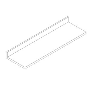 Folded Substrate Stainless Steel Benchtops