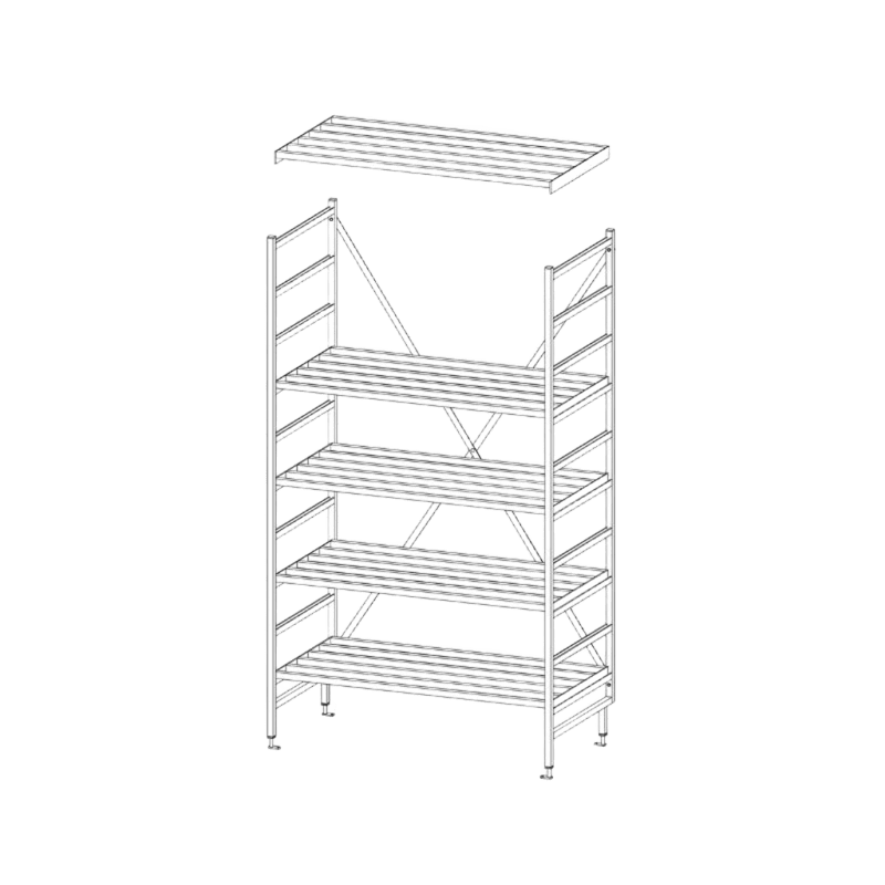 mantova supermarket shelving